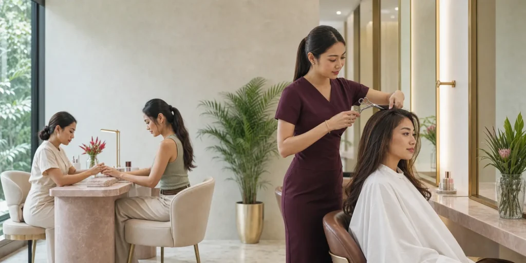 Salon work on Instagram